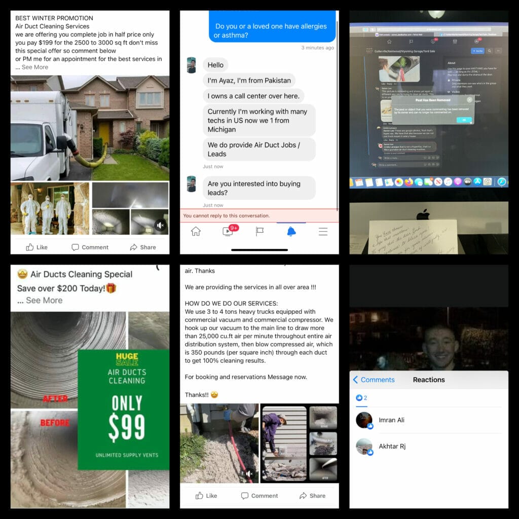 air duct cleaning scams air duct cleaning scammers